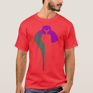 Obsidian Order-kleur subtiel T-shirt