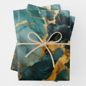 Obsidian River Inpakpapier Vel (In situ)