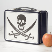 Obsidian Skull Swords Pirate flag of Calico Jack (In situ)