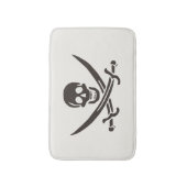 Obsidian Skull Swords Pirate flag of Calico Jack Badmat (Voorkant Verticaal)