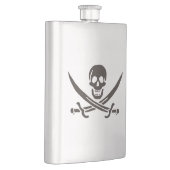 Obsidian Skull Swords Pirate flag of Calico Jack Flacon (Rechts)