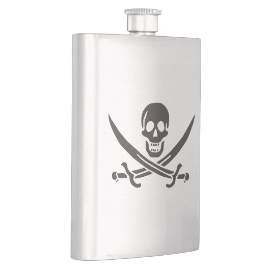 Obsidian Skull Swords Pirate flag of Calico Jack Flacon (Rechts)