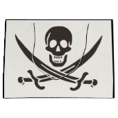Obsidian Skull Swords Pirate flag of Calico Jack Groot Cadeauzakje (Voorkant)