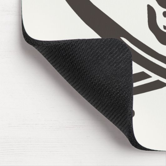 Obsidian Skull Swords Pirate flag of Calico Jack Muismat (Hoek)