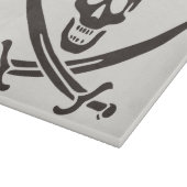 Obsidian Skull Swords Pirate flag of Calico Jack Snijplank (Hoek)