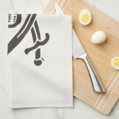 Obsidian Skull Swords Pirate flag of Calico Jack Theedoek (Quarter Fold)