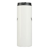 Obsidian Skull Swords Pirate flag of Calico Jack Thermosbeker (Achterkant)