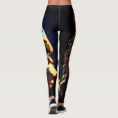 Obsidian Strong - Fantasy Leggings (Achterkant)