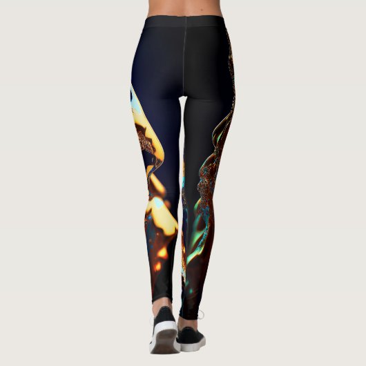 Obsidian Strong - Fantasy Leggings (Achterkant)