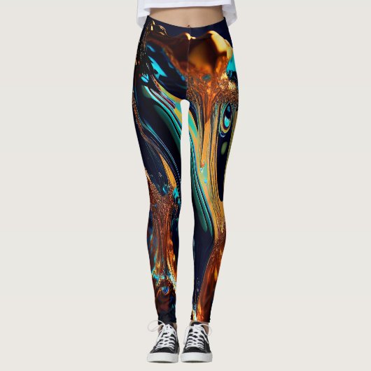 Obsidian Strong - Fantasy Leggings (Voorkant)