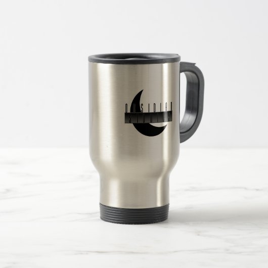 Obsidian Studios Travel Mug Reisbeker (Voorkant rechts)