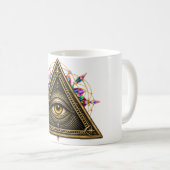 Obsidian Triad Eye Koffiemok (Voorkant rechts)