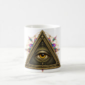 Obsidian Triad Eye Koffiemok (Center)