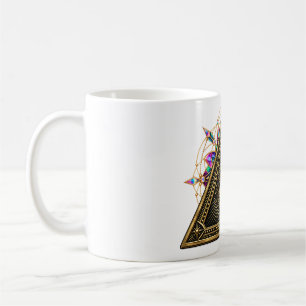Obsidian Triad Eye Koffiemok
