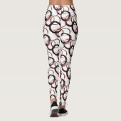 Obsidian Veil Leggings – Monochrome Cirkels (Achterkant)