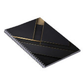 Obsidian Vergulde Intersectie Notitieboek (Rechterzijde)