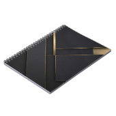 Obsidian Vergulde Intersectie Notitieboek (Linkerzijde)