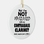 Obsoned Contrabass Clarinet Keramisch Ornament (Rechts)