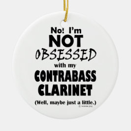 Obsoned Contrabass Clarinet Keramisch Ornament