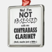 Obsoned Contrabass Clarinet Metalen Ornament (Links)