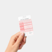 Obstetric Hemorrhage Reference Nurse Badge (Handheld)