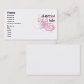 Obstetrics Babe Visitekaartje (Voorkant / Achterkant)