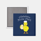 Obstetrics Nurse Chick Magneet (Voorkant / Achterkant)