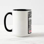 Obstetricus Doctor Funny Nutrional Feit Mok (Links)