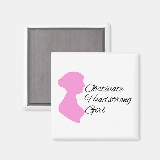 Obstinate Headstrong meisje magneet (Voorkant / Achterkant)