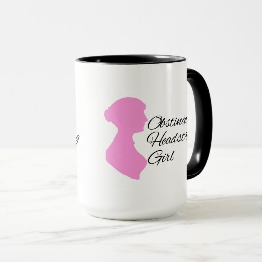 Obstinate Headstrong Meisje Mok (Voorkant rechts)