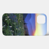 Obstruciton Point Zonsondergang, Olympic NP, WA, V Case-Mate iPhone Case (Achterkant (horizontaal))