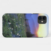Obstruciton Point Zonsondergang, Olympic NP, WA, V Case-Mate iPhone Case (Achterkant (horizontaal))