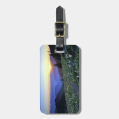 Obstruction Point Sunset, Olympic NP, WA, Verenigd Bagagelabel (Voorkant verticaal)