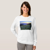 Obstruction Point Sunset, Olympic NP, WA, Verenigd T-shirt (Voorkant volledig)