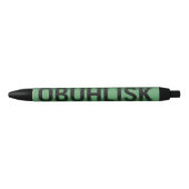 OBUHLISK Focus Blur GREEN Zwarte Inkt Pen (Voorkant)