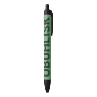 OBUHLISK Focus Blur GREEN Zwarte Inkt Pen