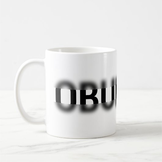 OBUHLISK Focus Blur Koffiemok (Links)