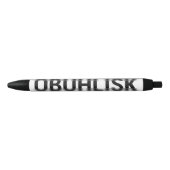 OBUHLISK Focus Blur WHITE Zwarte Inkt Pen (Voorkant)