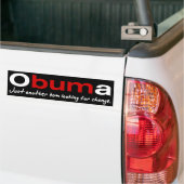 Obuma-Just een andere Bumpersticker (Op Truck)