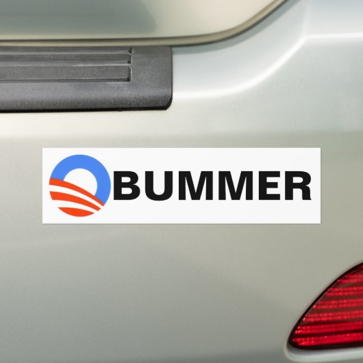 Obummer! Bumpersticker (Op auto)