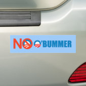 obummer bumpersticker (Op auto)