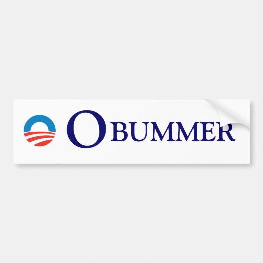 Obummer Bumpersticker (Voorkant)