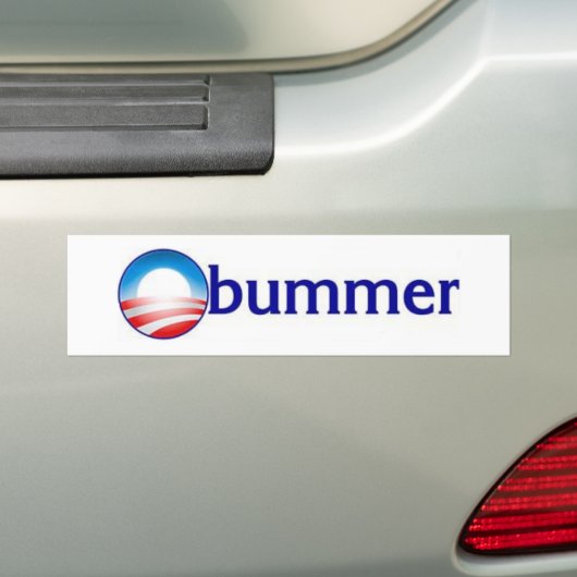 OBUMMER BUMPERSTICKER (Op auto)