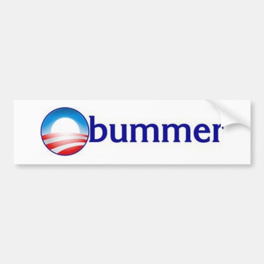 OBUMMER BUMPERSTICKER (Voorkant)