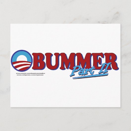 Obummer Part 2 Briefkaart (Voorkant)