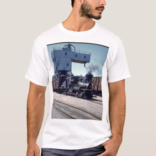OBW-locomotief van 18 ton Sjay #1_Treinen T-shirt (Voorkant)