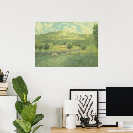 Obweebetuck - Julian Alden Weir Fine Art Poster (Thuiskantoor)