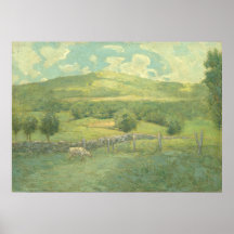 Obweebetuck - Julian Alden Weir Fine Art Poster