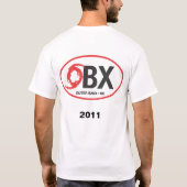 OBX 2011 orkaan-logo T-shirt (Achterkant)