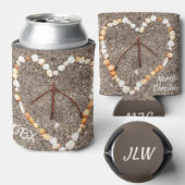 OBX Beach NC Seashell Hart Vredesbord Blikjeskoeler